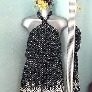 NWT kimcine short dress straple size L